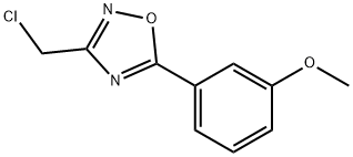 3-Chloromethyl-5-(3-methoxyphenyl)-1,2,4-oxadiazole