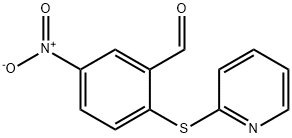 5-Nitro-2-(2-pyridylthio)benzaldehyde