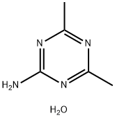 4,6-Dimethyl-[1,3,5]triazin-2-ylamine; hydrate