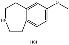 7-methoxy-2,3,4,5-tetrahydro-1H-3-benzazepine hydrochloride