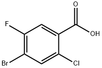 4-Bromo-2-chloro-5-fluorobenzoic acid