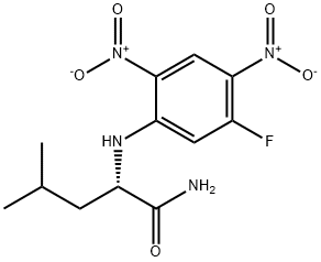Nα-(5-Fluoro-2,4-dinitrophenyl)-L-leucinamide [HPLC Labeling Reagent for e.e. Determination]