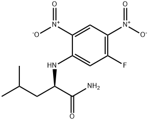 Nα-(5-Fluoro-2,4-dinitrophenyl)-D-leucinamide [HPLC Labeling Reagent for e.e. Determination]