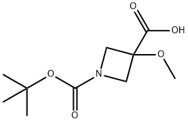 1-[(tert-butoxy)carbonyl]-3-methoxyazetidine-3-carboxylic acid