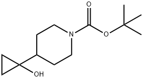 tert-butyl 4-(1-hydroxycyclopropyl)piperidine-1-carboxylate