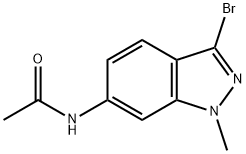 n-(3-bromo-1-methyl-1h-indazol-6-yl)acetamide