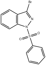 1‐(benzenesulfonyl)‐3‐bromo‐1h‐indazole