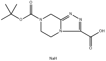 sodium 7-[(tert-butoxy)carbonyl]-5H,6H,7H,8H-[1,2,4]triazolo[4,3-a]pyrazine-3-carboxylate