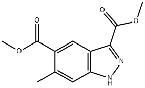 3,5-dimethyl 6-methyl-1h-indazole-3,5-dicarboxylate