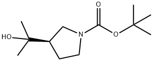 tert-butyl (3r)-3-(2-hydroxypropan-2-yl)pyrrolidine-1-carboxylate