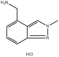 (2-methyl-2h-indazol-4-yl)methanamine hydrochloride