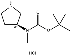tert-butyl N-methyl-N-[(3S)-pyrrolidin-3-yl]carbamate hydrochloride