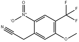 5-Methoxy-2-nitro-4-(trifluoromethyl)phenylacetonitrile