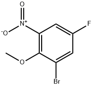 2-Bromo-4-fluoro-6-nitroanisole