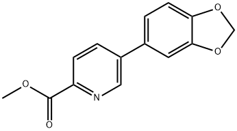 Methyl 5-(benzo[d][1,3]dioxol-5-yl)picolinate