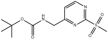 tert-Butyl ((2-(methylsulfonyl)pyrimidin-4-yl)methyl)carbamate