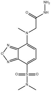 DBD-CO-Hz [=4-(N,N-Dimethylaminosulfonyl)-7-(N-hydrazinocarbonylmethyl-N-methyl)amino-2,1,3-benzoxadiazole] [for HPLC Labeling]