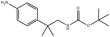 tert-Butyl (2-(4-aminophenyl)-2-methylpropyl)carbamate