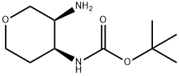 tert-​butyl N-​[(3S,​4S)​-​3-​aminooxan-​4-​yl]​carbamate