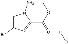 Methyl 1-amino-4-bromo-1H-pyrrole-2-carboxylate monohydrochloride