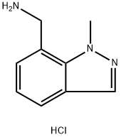 (1-methyl-1H-indazol-7-yl)methanamine hydrochloride