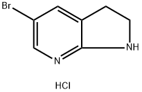 5-bromo-1H,2H,3H-pyrrolo[2,3-b]pyridine hydrochloride