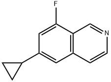 6‐cyclopropyl‐8‐fluoroisoquinoline