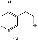 4-chloro-1H,2H,3H-pyrrolo[2,3-b]pyridine hydrochloride