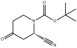 (S)-tert-Butyl 2-cyano-4-oxopiperidine-1-carboxylate
