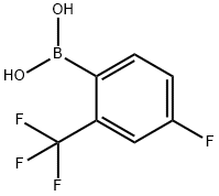 4-Fluoro-2-(trifluoromethyl)benzeneboronic Acid (contains varying amounts of Anhydride)