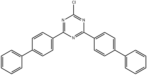 2,4-Bis(4-biphenylyl)-6-chloro-1,3,5-triazine