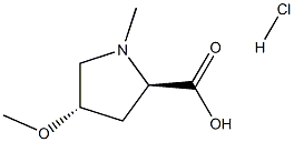 D-​Proline, 4-​methoxy-​1-​methyl-​, (4S)​- hydrochloride