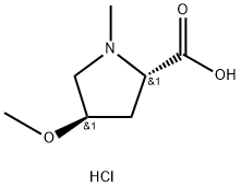 L-​Proline, 4-​methoxy-​1-​methyl-​, trans- hydrochloride