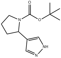 tert-butyl 2-(1H-pyrazol-4-yl)pyrrolidine-1-carboxylate
