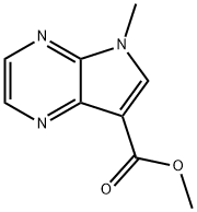 5-Methyl-5H-pyrrolo[2,3-b]pyrazine-7-carboxylic acid methyl ester