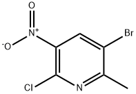 3-Bromo-6-chloro-2-methyl-5-nitropyridine