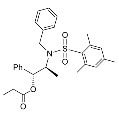 Propionic Acid (1R,2S)-2-[N-Benzyl-N-(mesitylenesulfonyl)amino]-1-phenylpropyl Ester[Reagent for anti-selective asymmetric aldol reaction]