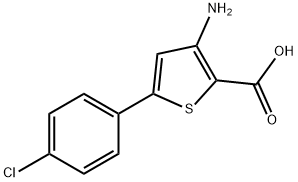 3-Amino-5-(4-chlorophenyl)thiophene-2-carboxylic acid