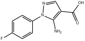 5-Amino-1-(4-fluorophenyl)-1H-pyrazole-4-carboxylic acid
