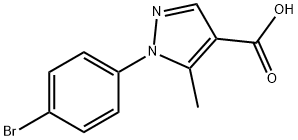 1-(4-BROMOPHENYL)-5-METHYL-1H-PYRAZOLE-4-CARBOXYLIC ACID