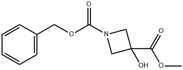 1-benzyl 3-methyl 3-hydroxyazetidine-1,3-dicarboxylate