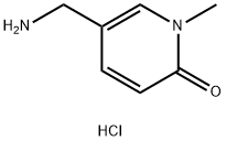 5-(aminomethyl)-1-methyl-1,2-dihydropyridin-2-one hydrochloride