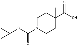 1-[(tert-butoxy)carbonyl]-4-methylpiperidine-4-carboxylic acid