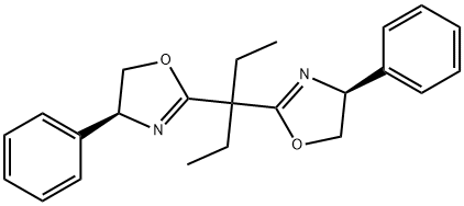 (4S,4'S)-2,2'-(pentane-3,3-diyl)bis(4-phenyl-4,5-dihydrooxazole)