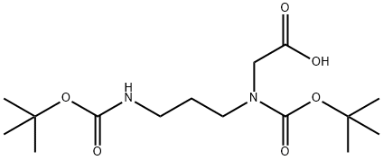 N-tert-Butoxycarbonyl-N-[3-(tert-butoxycarbonylamino)propyl]glycine
