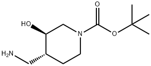 tert-butyl (3R,4R)-4-(aminomethyl)-3-hydroxypiperidine-1-carboxylate