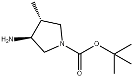 tert-butyl (3S,4R)-3-amino-4-methylpyrrolidine-1-carboxylate