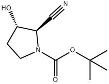 tert‐butyl (2R,3S)‐2‐cyano‐3‐hydroxypyrrolidine‐1‐carboxylate