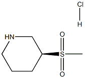 (3S)-3-methanesulfonylpiperidine hydrochloride