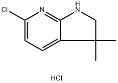 6-chloro-3,3-dimethyl-1H,2H,3H-pyrrolo[2,3-b]pyridine hydrochloride